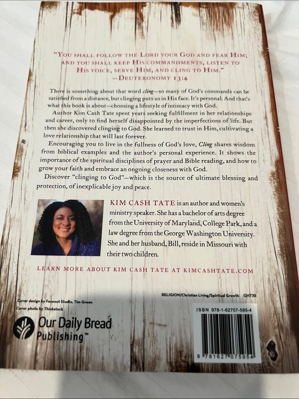 Cling Book - White & Brown Cover